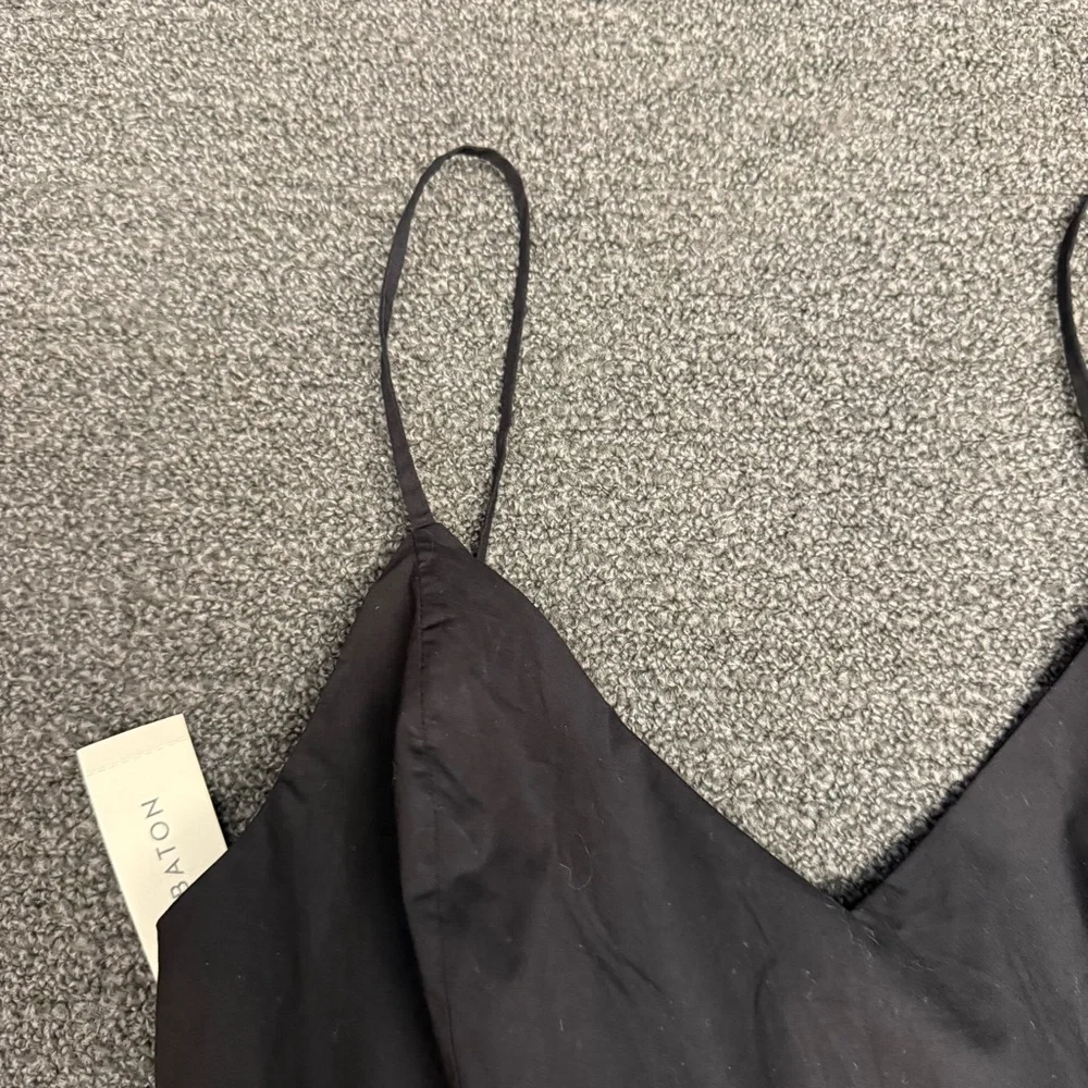 Aritzia Babaton Looksee Poplin Dress in Black - Picture 4 of 14